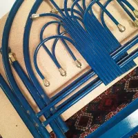 تخت فلزی یک نفره|تخت و سرویس خواب|سربیشه, |دیوار