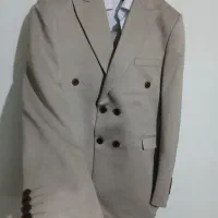 کت شلوار ۴ دکمه سایز ۴۶ نو|لباس|آمل, |دیوار