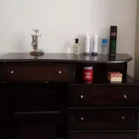 میز توالت چوبی