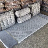 شاه نشین هفت تکه و پنج تکه سنتی ترمه|پشتی|یزد, |دیوار