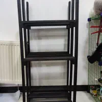 شلف و جاکلیدی چوبی|کتابخانه، شلف، قفسه‌های دیواری|تهران, استاد معین|دیوار