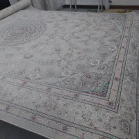 فرش نو، باز نشده، ۱۵۰۰شانه گل برجسته،ایل گلی تبریز|فرش|اصفهان, جاوان|دیوار