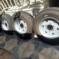 دو جفت رینگ و لاستیک صفر بدون کارکرد نیسان|قطعات یدکی و لوازم جانبی|شیراز, دارالرحمه|دیوار