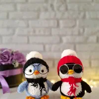 پنگوئن بافتنی|اسباب‌‌بازی|اصفهان, ارداجی|دیوار