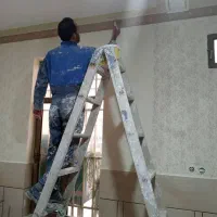 نقاشی و رنگ آمیزی ساختمان با تجربه بالا.|خدمات پیشه و مهارت|صدرا-فارس, فاز ۱|دیوار