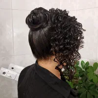 شنیون کارومیکاپ کارهستم.|خدمات آرایشگری و زیبایی|بناب, |دیوار