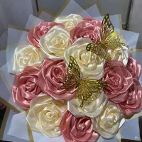 فروش دسته گل و باکس گل روبانی|گل مصنوعی|اراک, |دیوار