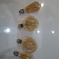 ۴ عدد لامپ فیلامنت