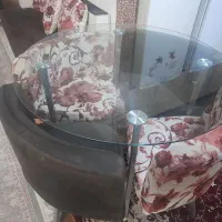 میز نهارخوری چهارنفره|میز و صندلی غذاخوری|سمنان, |دیوار