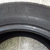 ۴ حلقه لاستیک پرشیا ۲۰۵/۶۰/۱۵ سالم|قطعات یدکی و لوازم جانبی|تهران, هفده شهریور|دیوار