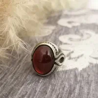 انگشتر یاقوت گارنت اصل|جواهرات|آذرشهر, |دیوار