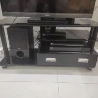 میز تلویزیون شیشه ای