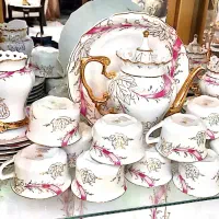 سرویس چینی دست ساز|ظروف سرو و پذیرایی|فولادشهر, C5|دیوار