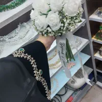 ربان دسته گل عروس چاپی