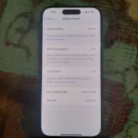 اپل iPhone 15 Pro با حافظهٔ ۱۲۸ گیگابایت