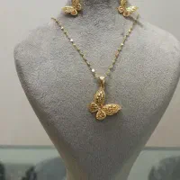 نیم ست و گردنبند نو اما بدون اجرت|جواهرات|قم, ارم|دیوار