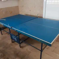 میز پینگ پنگ رامند مدل md400 تاشو ۴ چرخ کارکرده|ورزش‌های توپی|قم, باغ کرباسی|دیوار