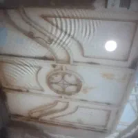 درب آهنی سه لنگه به همراه چهارچوب