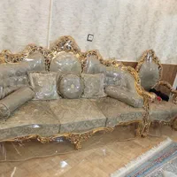 مبل سلطنتی ورق طلا