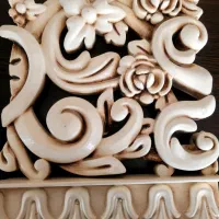 کتیبه استخوانی همراه والان|پرده، رانر، رومیزی|قیدار, |دیوار