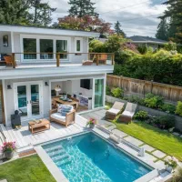 طراحی نما و ویلا + باغ سازی