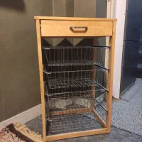 جا پیاز سیب زمینی چوبی