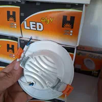 هالوژن پنل ۷ وات ۱ سال گارانتی|لامپ و چراغ|کرج, حصارک بالا|دیوار
