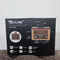 رادیو اسپیکربلوتوثی رم و فلشخور Golon مدل RX-BT89|سیستم صوتی خانگی|شهرضا, |دیوار