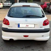 206سفید تیپ 2مدل 96