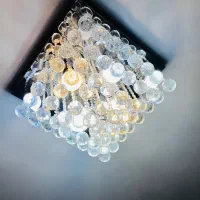 لوسترسقفی|لوستر و چراغ آویز|قدس, شهر‌قدس|دیوار