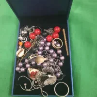 بدلیجات استیل وانگشتر(هالوین)قدیمی و آنتیک.ورق بزن