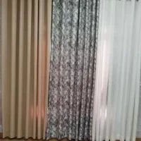 پرده بزرگ سه تیکه