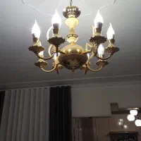 سه عدد لوستر تمام برنج