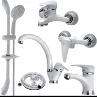 بسته کامل شیرآلات ۶عددی قیمت واقعی ۴.۳۵۰.۰۰۰|مصالح و تجهیزات ساختمان|قم, انسجام|دیوار