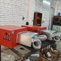 بخاری برقی فن دار ۳ فاز مدل HI1800
