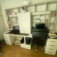 میز تحریر خانگی وهم اداری،کتابخانه، جای پرینتر کیس|میز تحریر و کامپیوتر|تهران, باغ فیض|دیوار