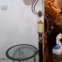 میز تلفن چراغ دار