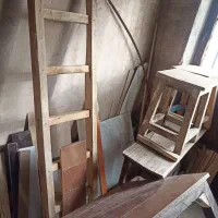 کرسی نردبان چهارپایه|صندلی و نیمکت|بیرجند, |دیوار