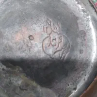 کاسه مسی قدیمی واسه ۱۲۰سال پیش|کلکسیون اشیاء عتیقه|آبیک, |دیوار