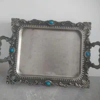 سینی سیلور پایه دار نو