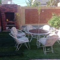 میز و صندلی فلزی باغی