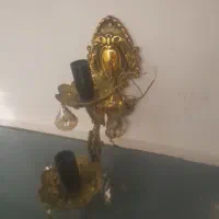 دوعدیوارکوب برنز|لوستر و چراغ آویز|قزوین, |دیوار