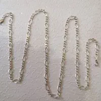 زنجیر نقره 925 خارجی 33گرمی60سانت نو نو|جواهرات|شیراز, دروازه قران|دیوار