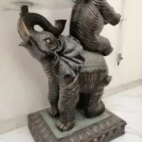 مجسمه فیل فایبرگلس|مجسمه، تندیس، ماکت|ساری, |دیوار
