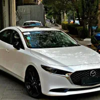 مزدا۳ mazda3 سفید صفر/اقساط تحویل آنی