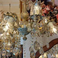 لوستربرنزی سرامیکی فروش ویژه ۴ الی ۷ آذر ماه|لوستر و چراغ آویز|اراک, |دیوار