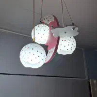 لوستر بسیار زیبا اتاق کودک|لوستر و چراغ آویز|تهران, دریا|دیوار