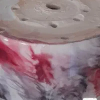 گلدان سفال|گل و گیاه طبیعی|شاهین‌شهر, شهرک گلدیس|دیوار