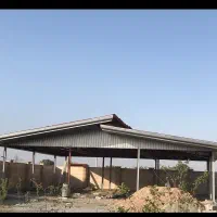 سوله پوشش.سقف پاسیوحیاط.آردواز.نصاب شیروانی.اسکلت|خدمات پیشه و مهارت|ری, بازار آهن|دیوار