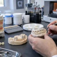 کار آموز لابراتوار دندانسازی هستم